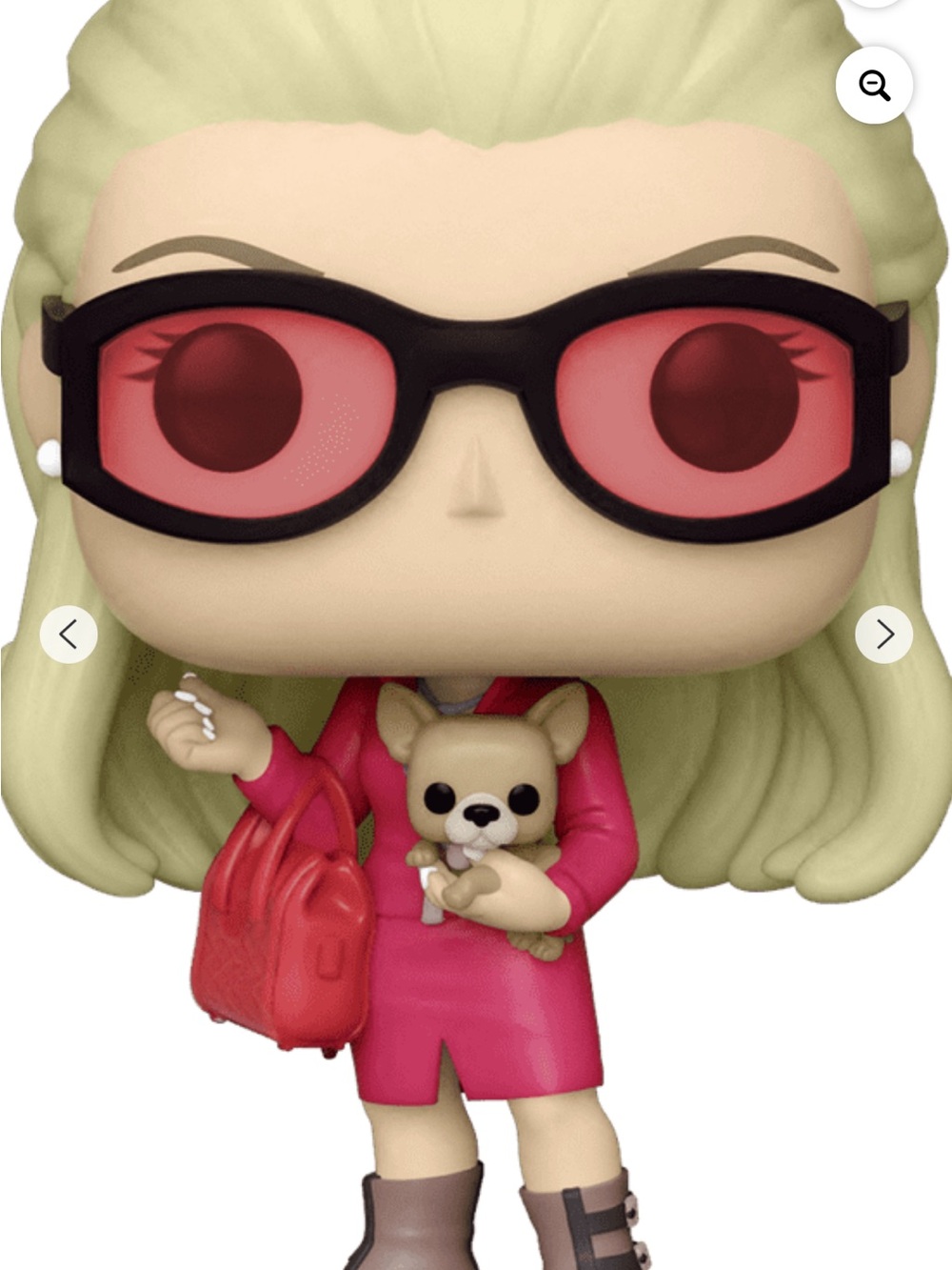 Funko Pop! Elle Woods with Bruiser.